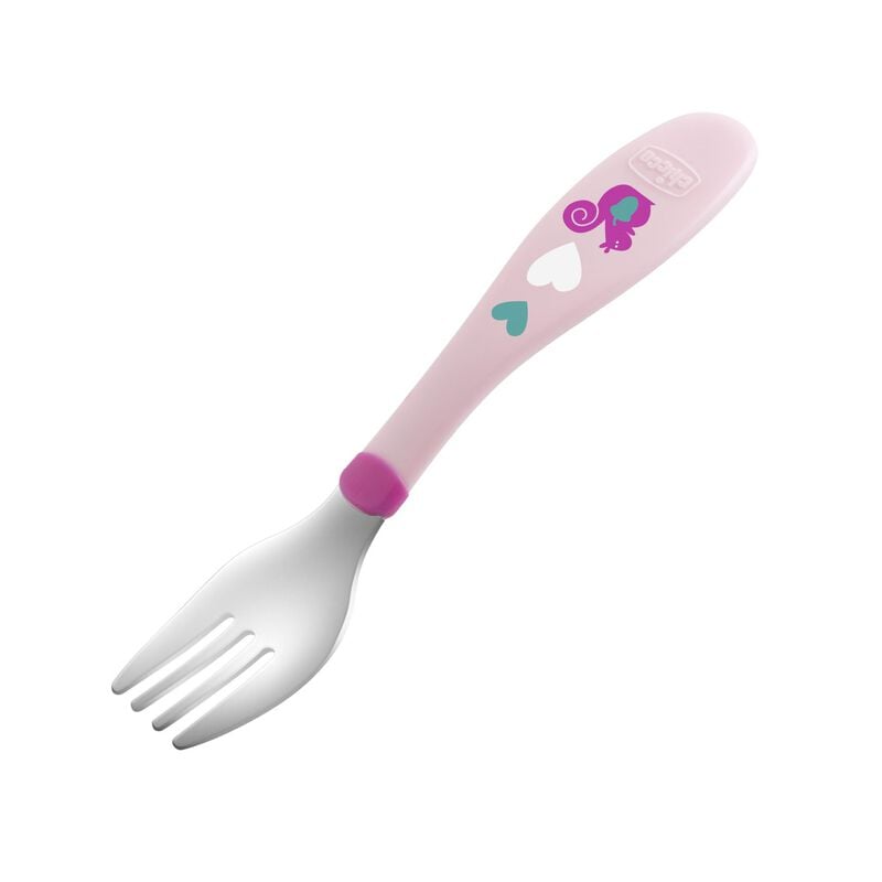 Metal Cutlery (18m+) (Pink) image number 0